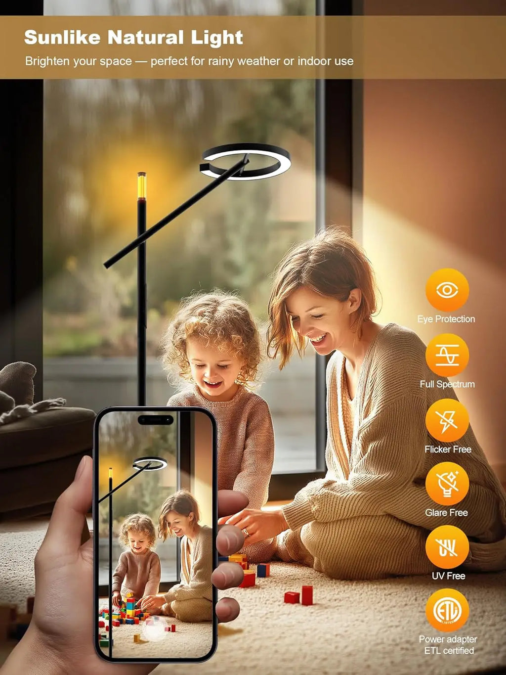 Light Therapy Lamp, Improve Overall Well-Being