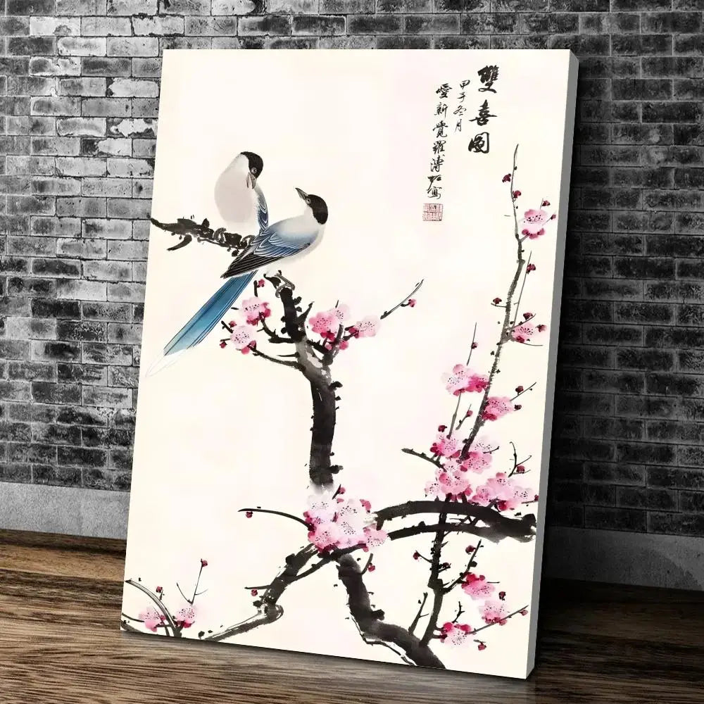 Chinese Style Calligraphy Painting on Canvas Prints