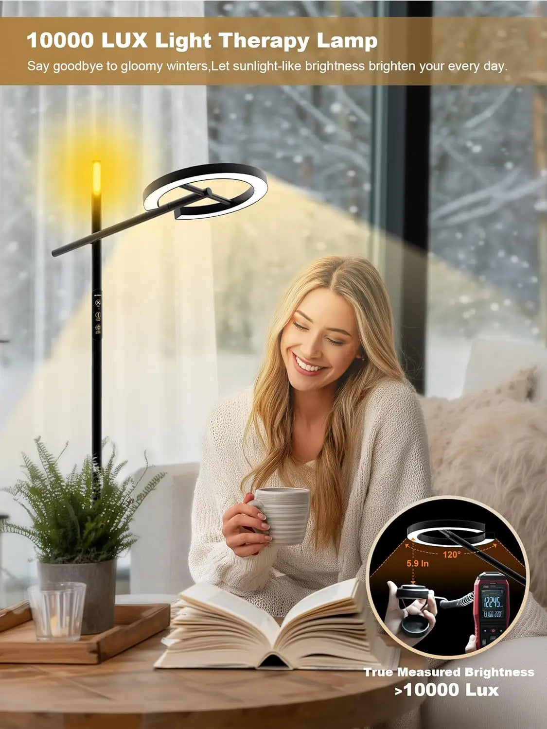Light Therapy Lamp, Improve Overall Well-Being