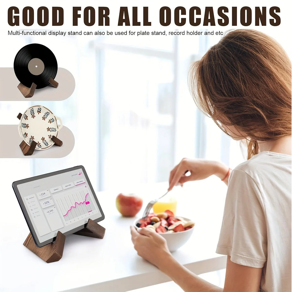 Cookbook Easel; Holds Book Upright Hands Free