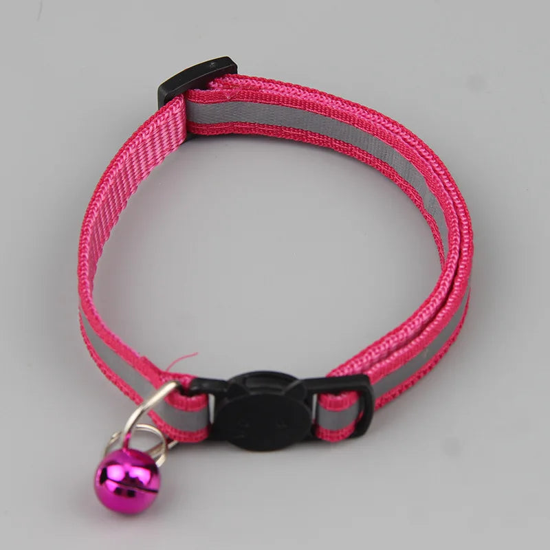 Reflective Cat Bell Collars, Adjustable