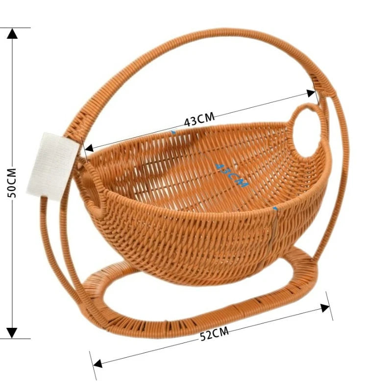 Rattan Hammock Indoor Hanging Cat Bed