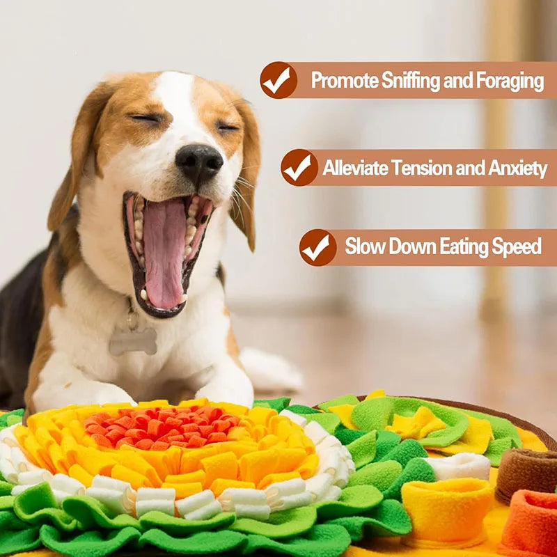 Sniff, Slow Feeder Mat for Puppies, Dogs