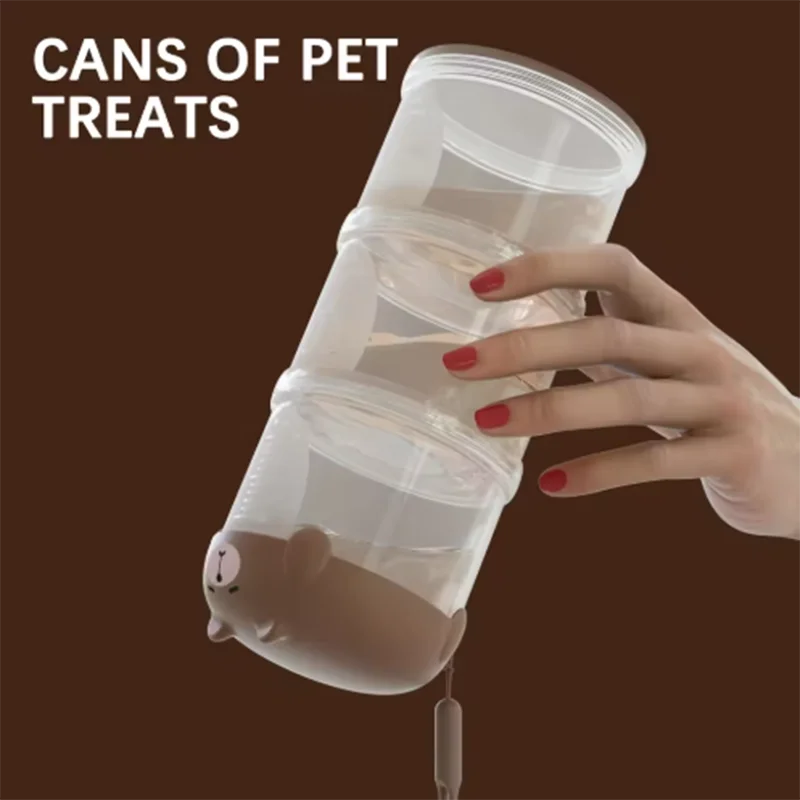 Moisture-Proof Pet Snacks Storage Containers