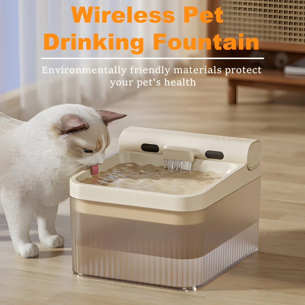 4L Wireless Automatic Pet Water Fountain