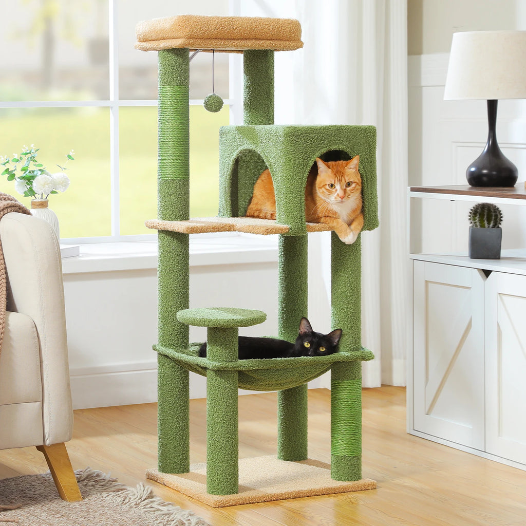 5-Level Cat Tower, 45" with Top Perch