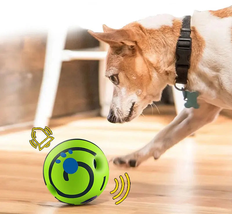 Wobble Wag Giggle Glow Ball Interactive Dog Toy