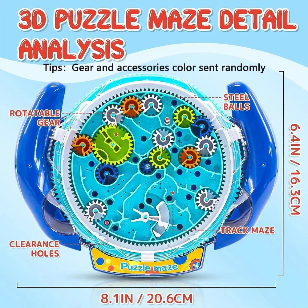 3D Puzzle Maze; Magic Child Stress Reliever