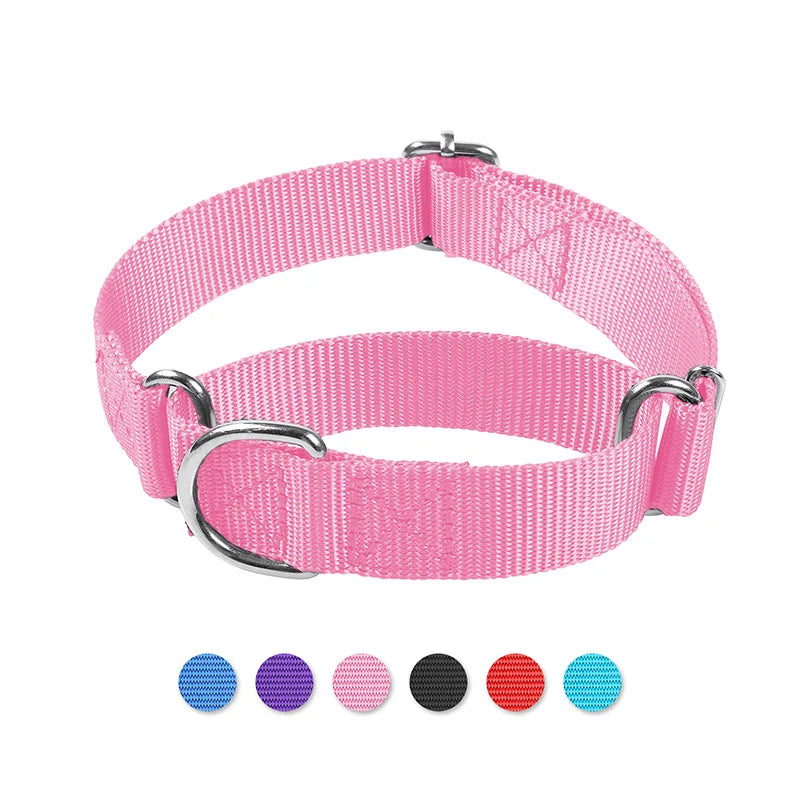 Adjustable Nylon Anti-Punch Dog Collar