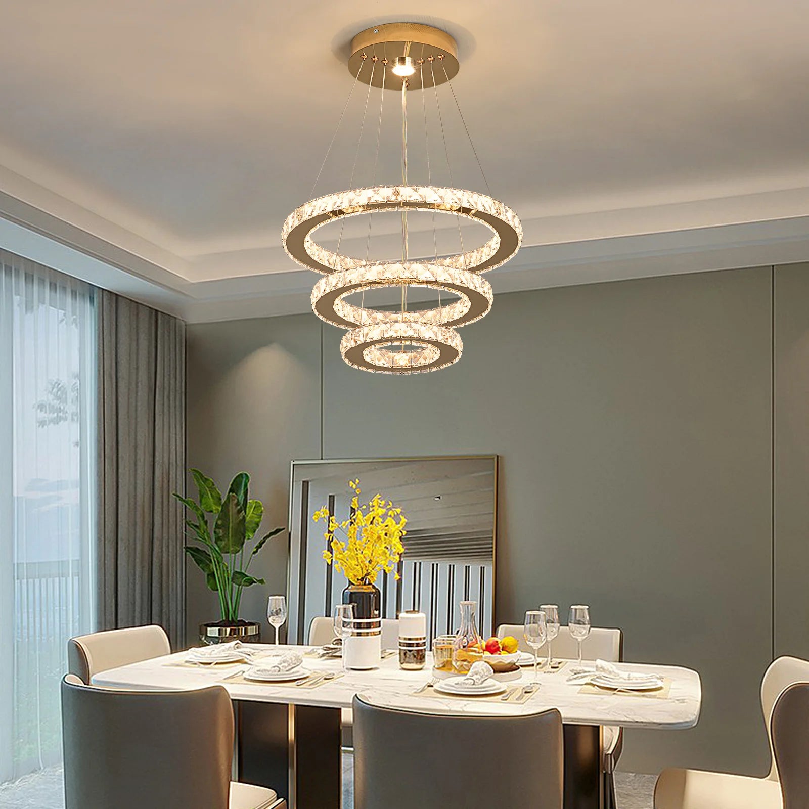 French Luxury Crystal Chandelier. Beautiful in Any Room