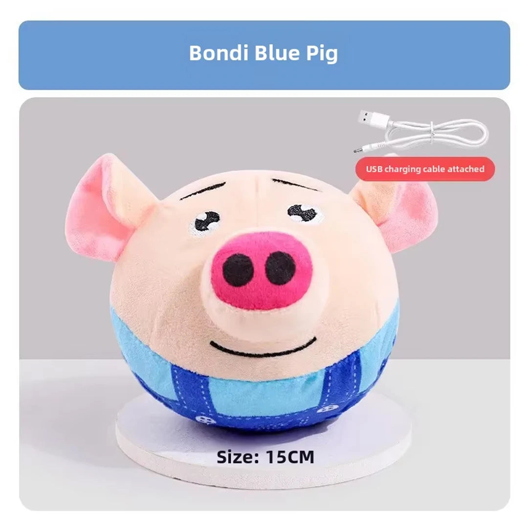 Adorable Plush Interactive Dog Toy