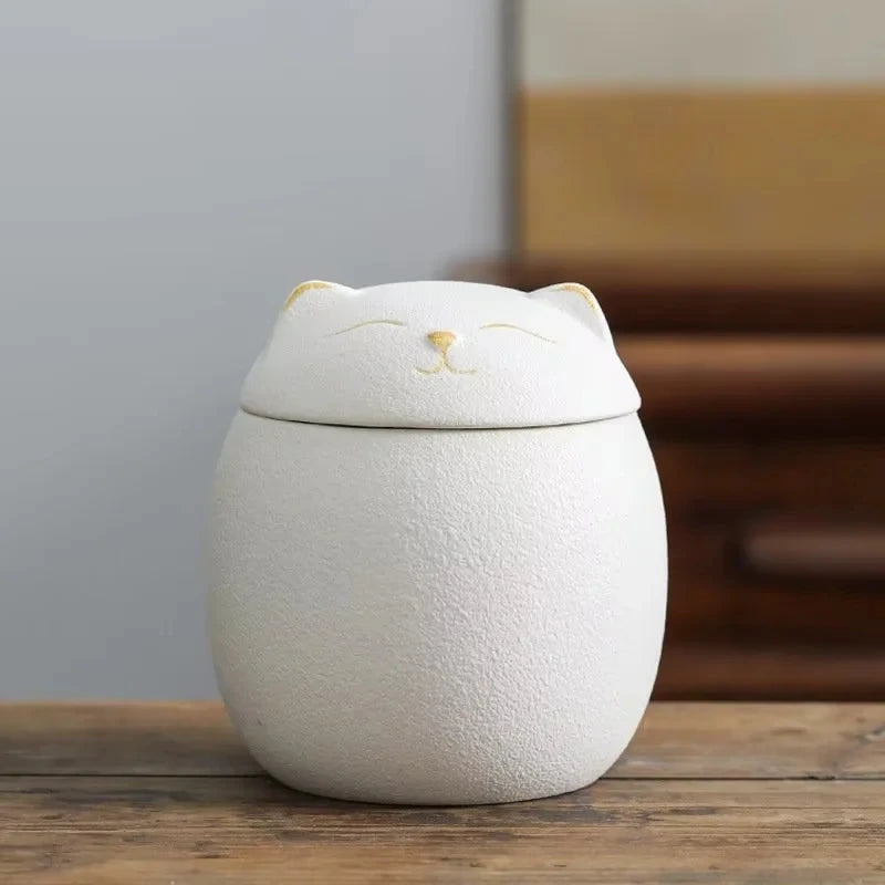 Memorial Cremation Urn for Pet Ashes, Handcrafted
