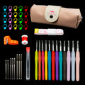 45PC or 37PC Crochet Hooks & Accessories Sets