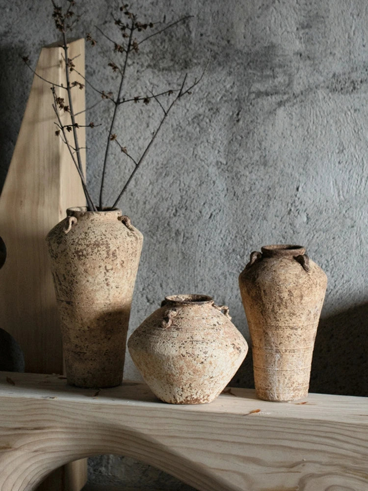 Vintage Handmade Japanese Stoneware Pottery