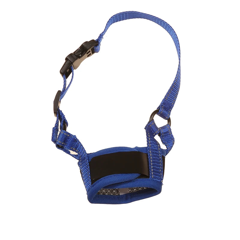 Adjustable Breathable Anti-Biting Mesh Soft Muzzle.
