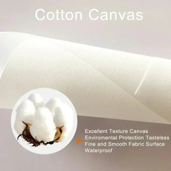 Romantic Rainy Night, Elegant Style Canvas Art