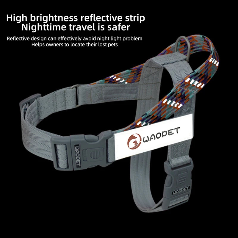 Chest Strap Nylon Harness, Adjustable