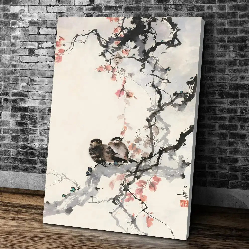 Chinese Style Calligraphy Painting on Canvas Prints