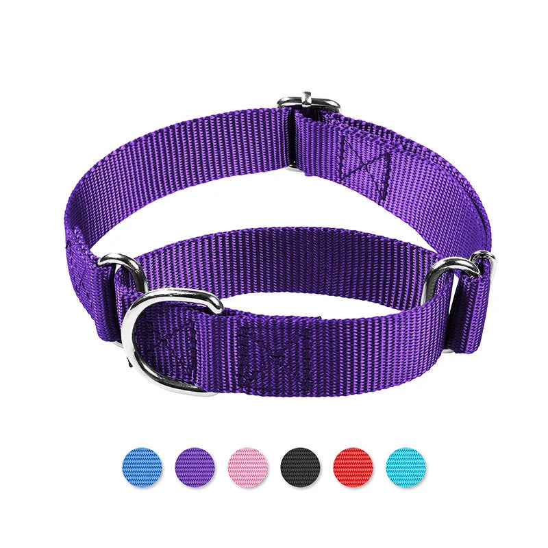 Adjustable Nylon Anti-Punch Dog Collar