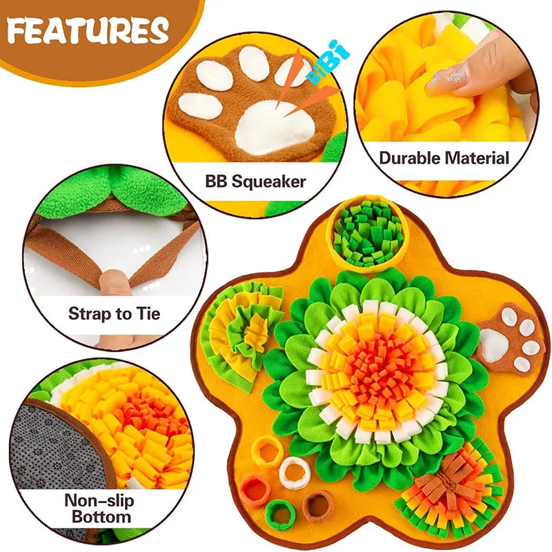 Sniff, Slow Feeder Mat for Puppies, Dogs
