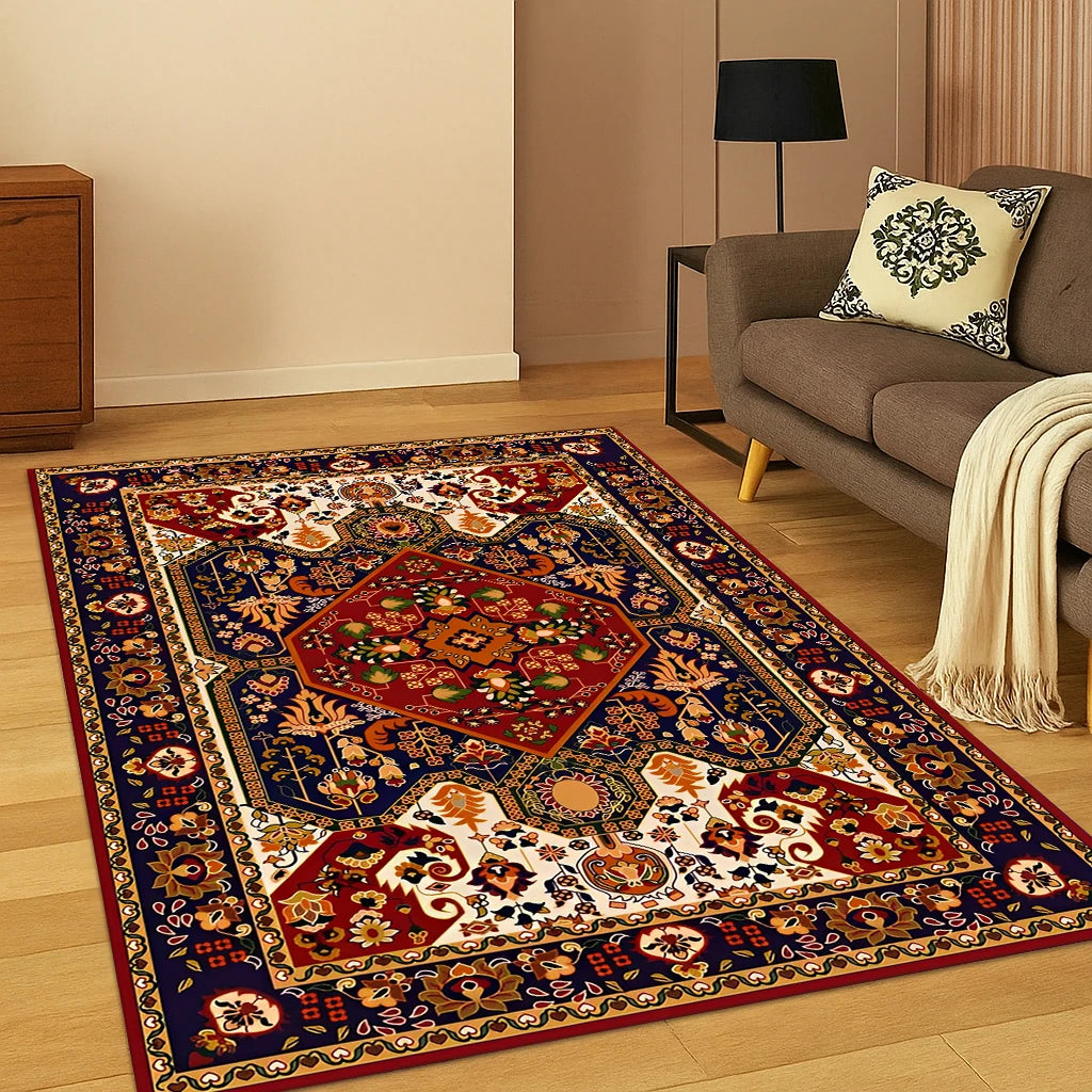 Luxurious Bohemian Geometric Carpet, 6 Styles, 5 Sizes