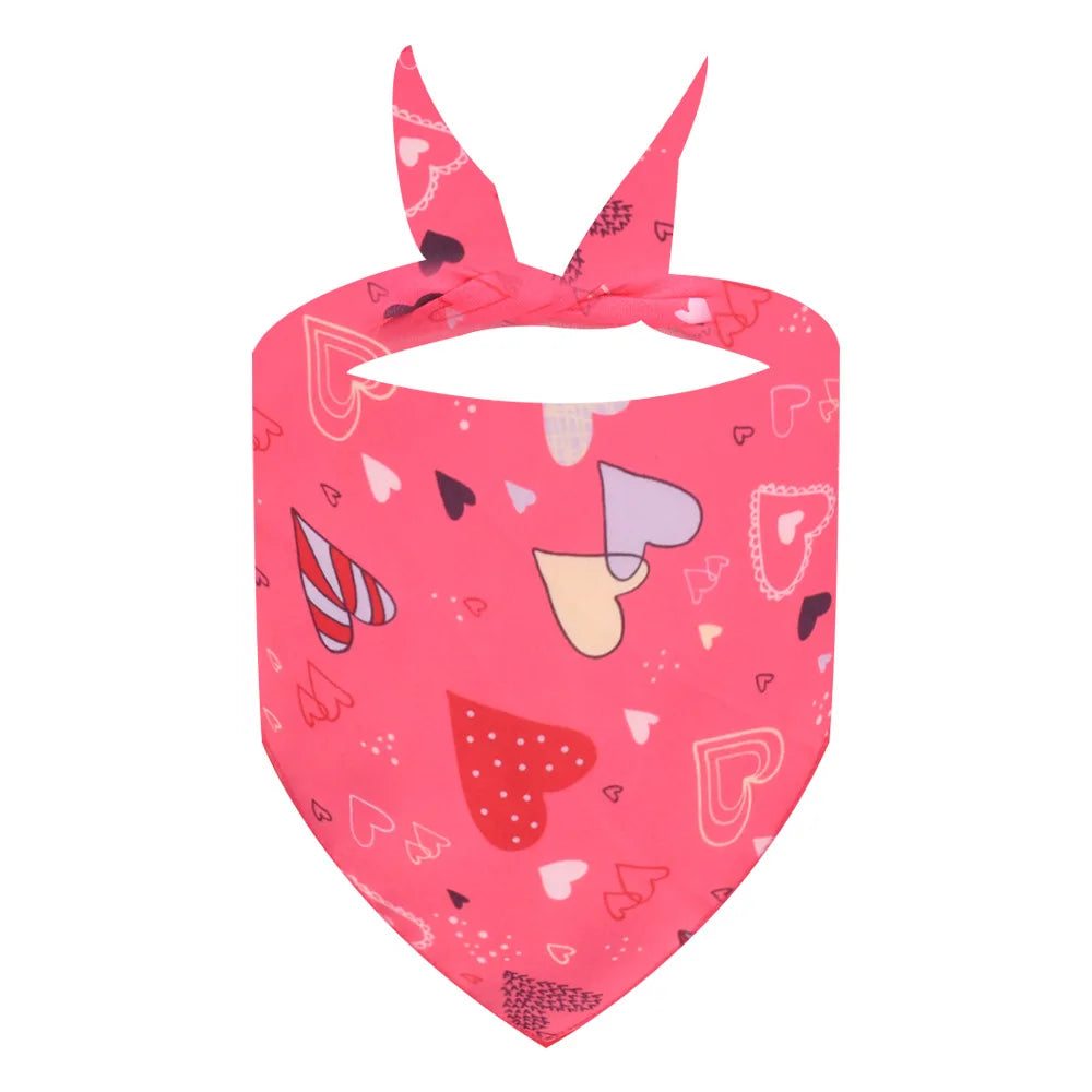 30pcs Pet Bandana Assorted Holiday Prints