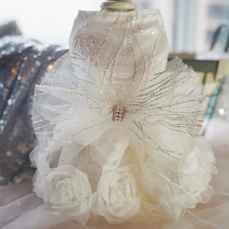 Luxury Designer Dog Bridal Dresses