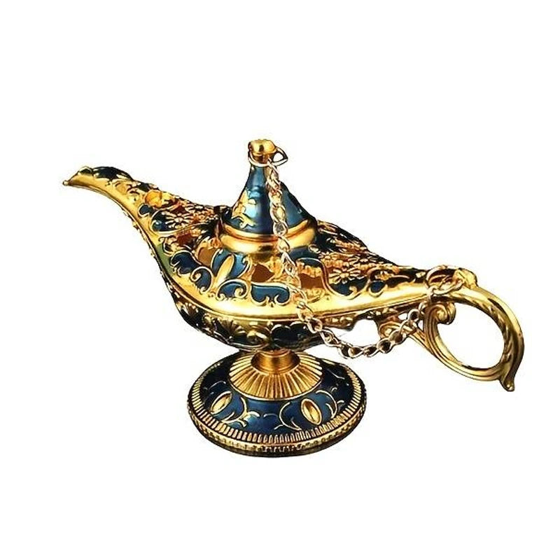 Exotic Aladdin Lamp, Unique Handcrafted Design