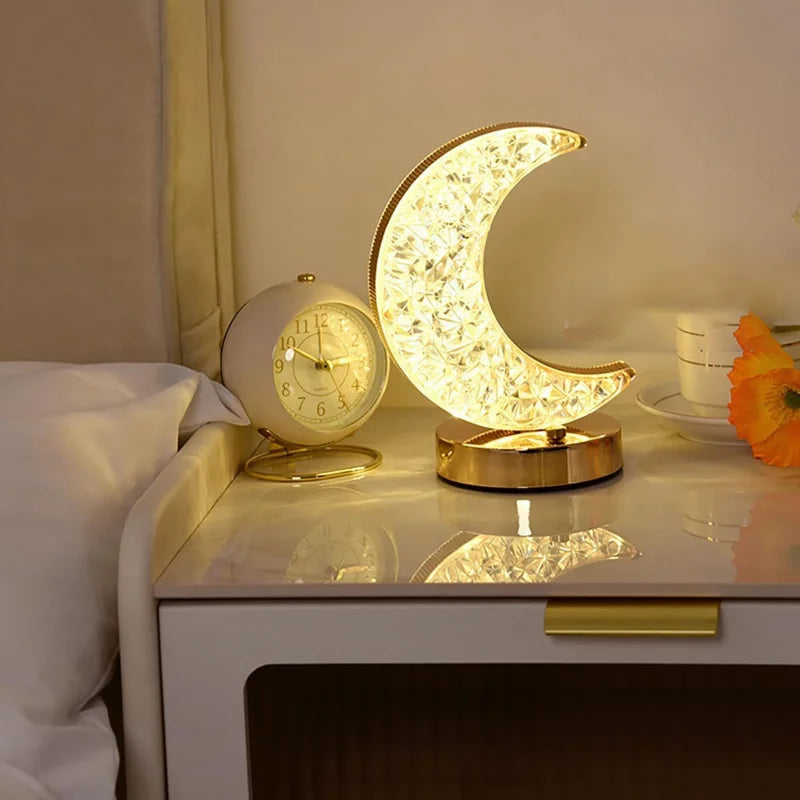 Bedroom Night Light, 3-Color Touch Dimming