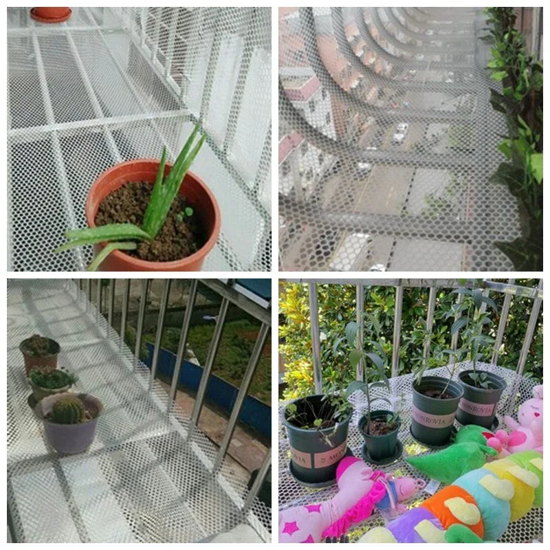 Anti-Fall Pet Safety Net for Balcony Railing
