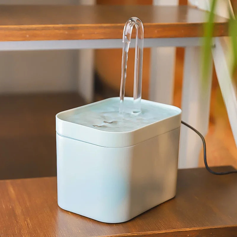 Ultra-Quiet Pet Water Fountain Auto Filter USB Electric