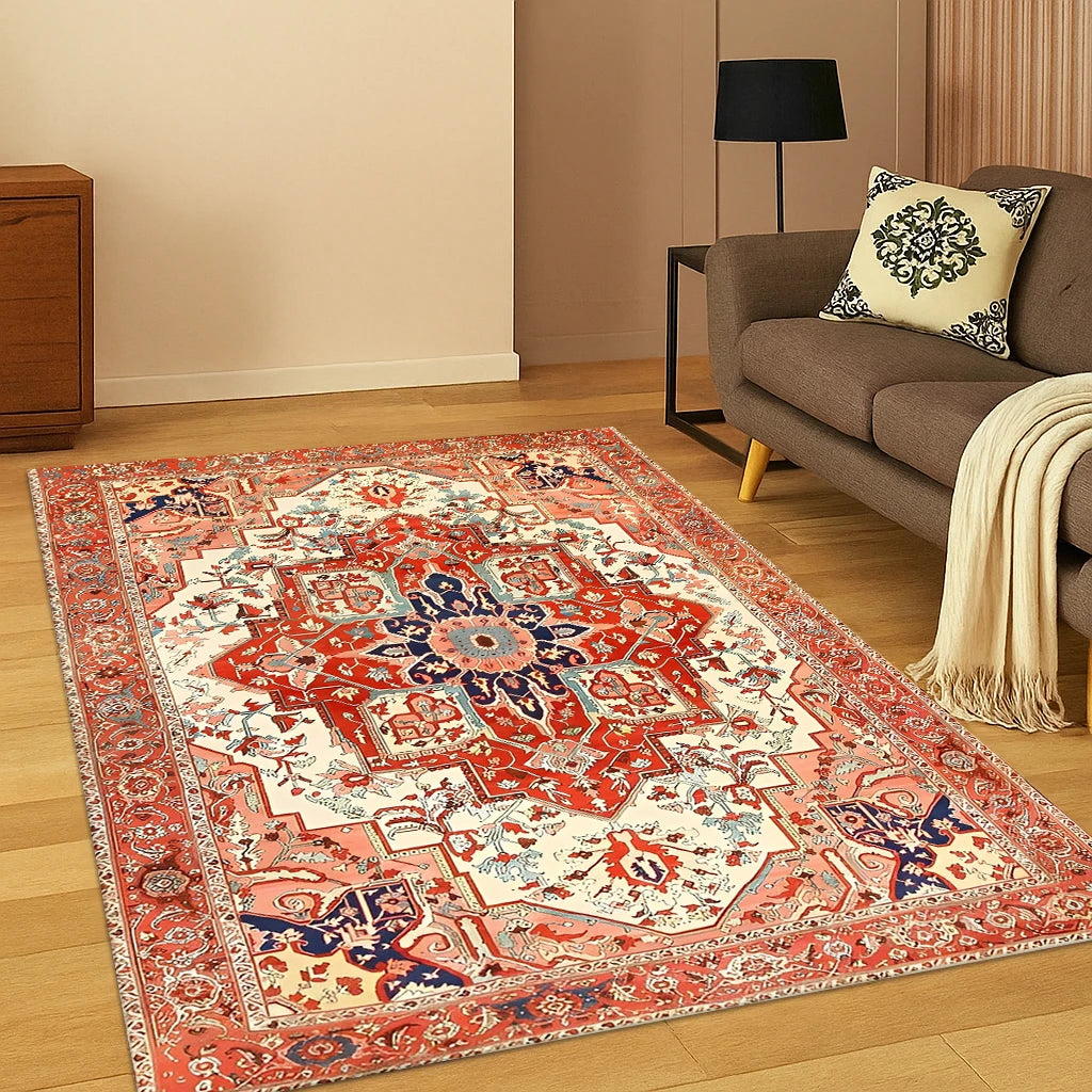 Luxurious Bohemian Geometric Carpet, 6 Styles, 5 Sizes