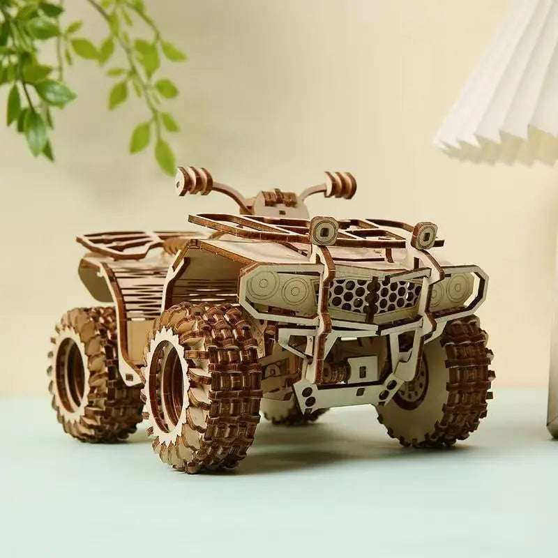 3D Puzzle Model Kit Motorcycle Dune Buggy