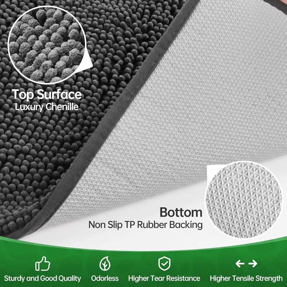 Premium Dirty Paws Indoor Mat for Pets & People