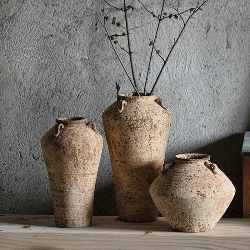 Vintage Handmade Japanese Stoneware Pottery