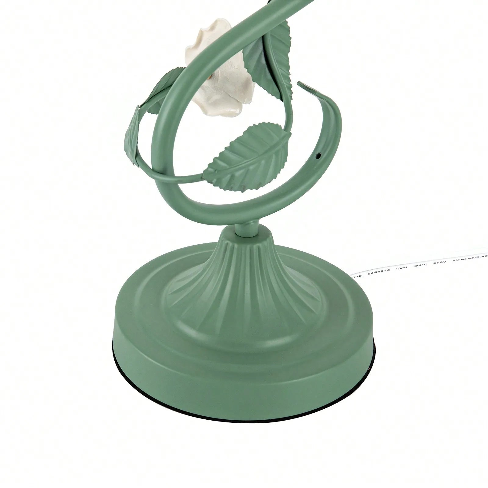 Stained Glass Flower Reading Lamp, 20" Tall