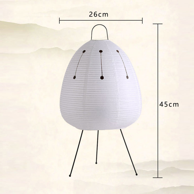 Modern Handmade Rice Paper LED Table Lamp