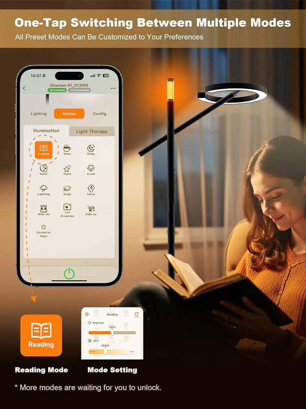 Light Therapy Lamp, Improve Overall Well-Being
