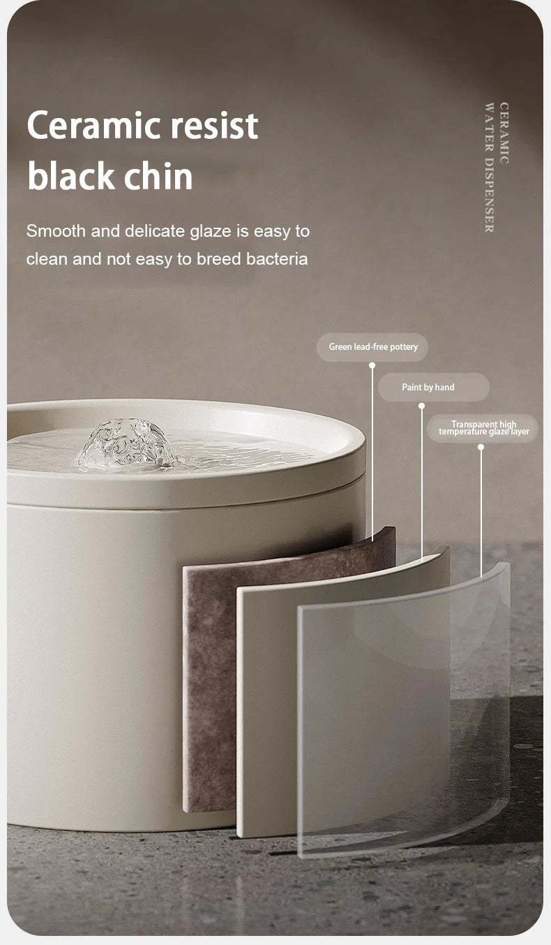 Ultra-Quiet Pet Automatic Water Fountain