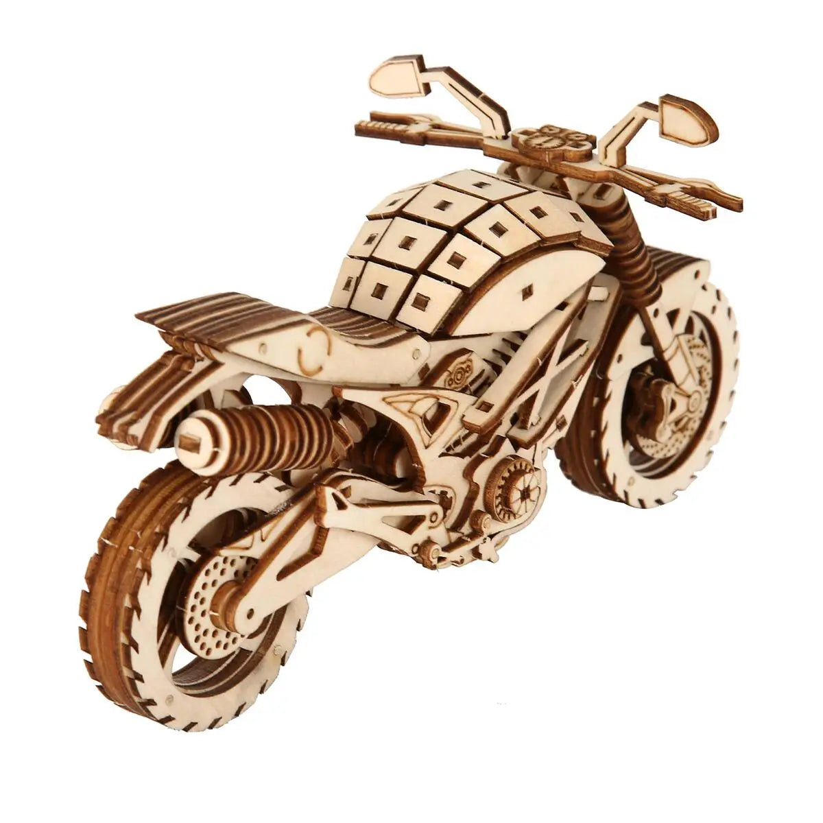 3D Wooden Puzzle Motorcycle Model