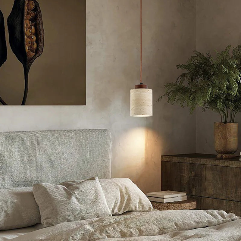 Japanese Genuine Cave Stone Hanging Lamps