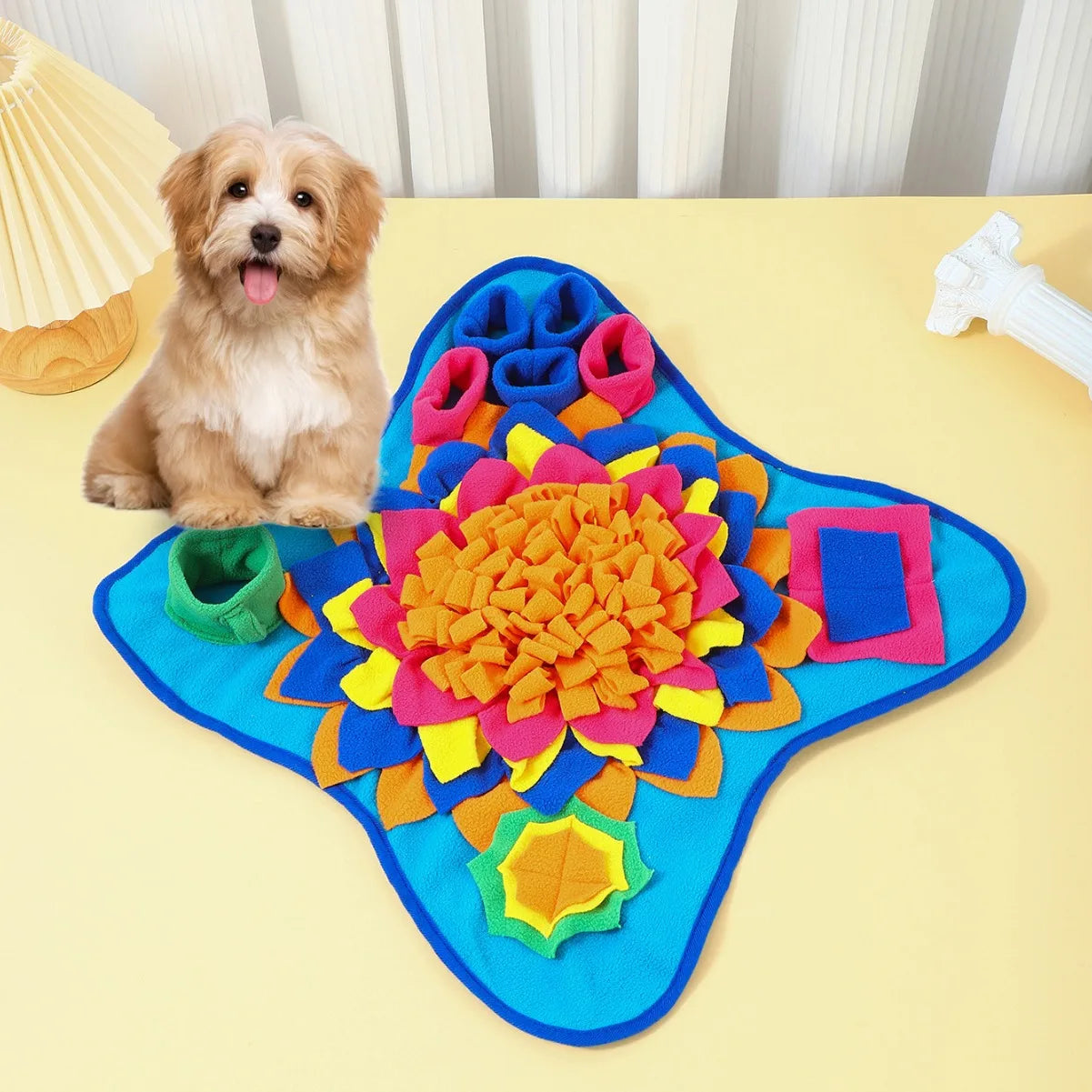 Dog Snuffle Mat, Slow Feeder, Fights Boredom