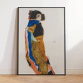 Modern Abstract Egon Schiele Moa Vintage Print