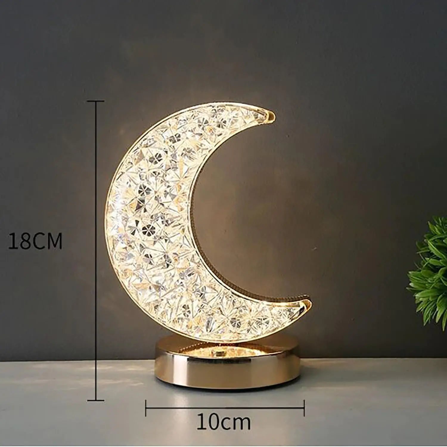 Bedroom Night Light, 3-Color Touch Dimming