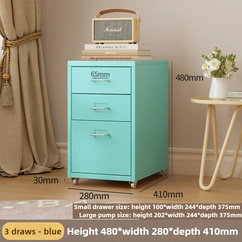 Versatile Storage Cabinet; 3, 5, 6 Drawers; 4 Colors