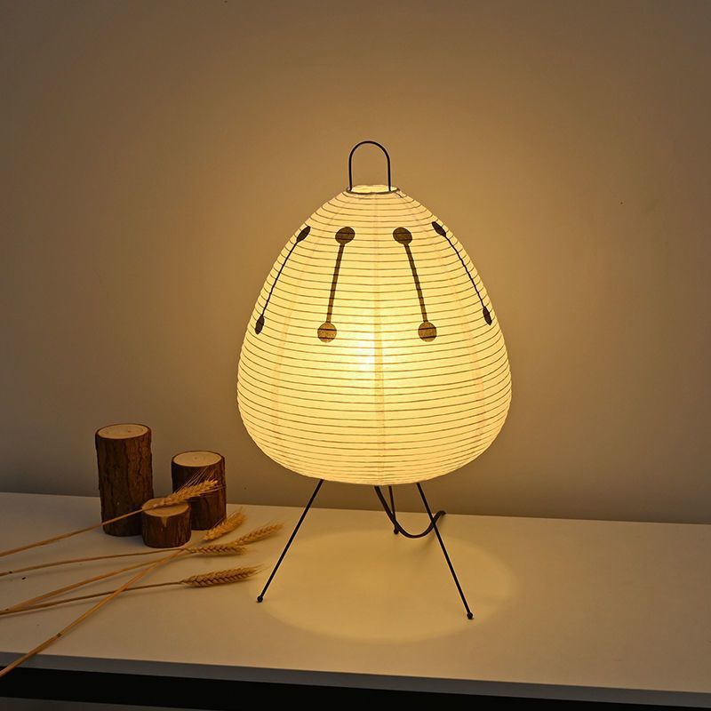 Modern Handmade Rice Paper LED Table Lamp