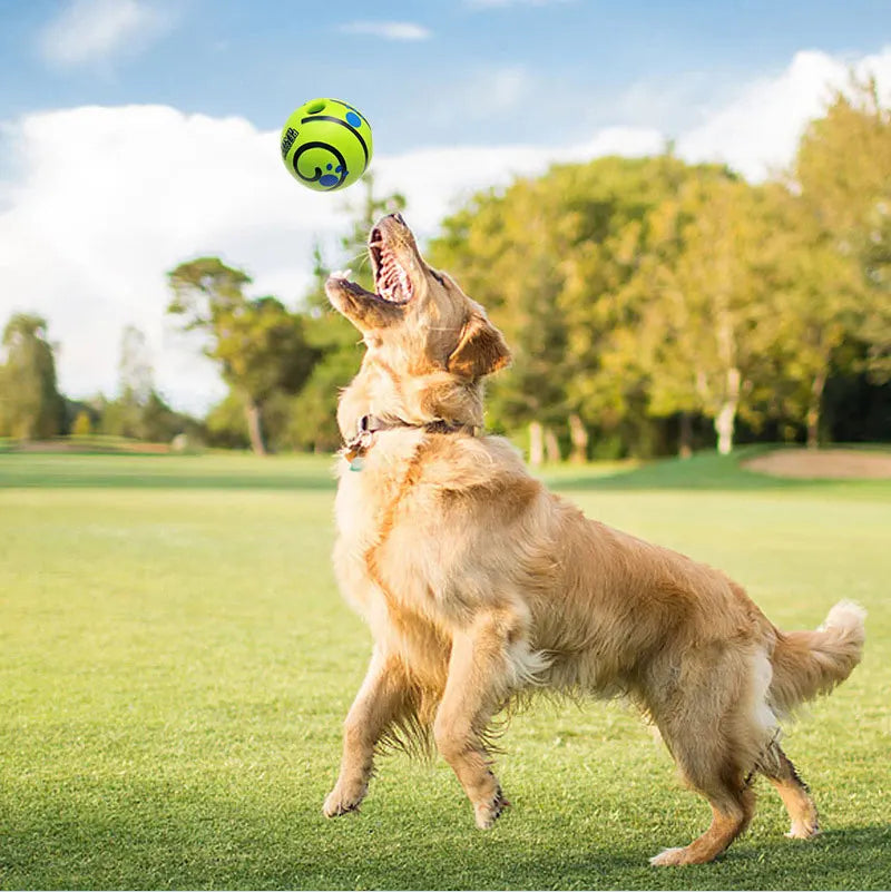 Wobble Wag Giggle Glow Ball Interactive Dog Toy