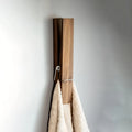 Large Wooden Wall Mounted Towel Clip