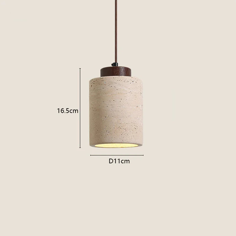 Japanese Genuine Cave Stone Hanging Lamps