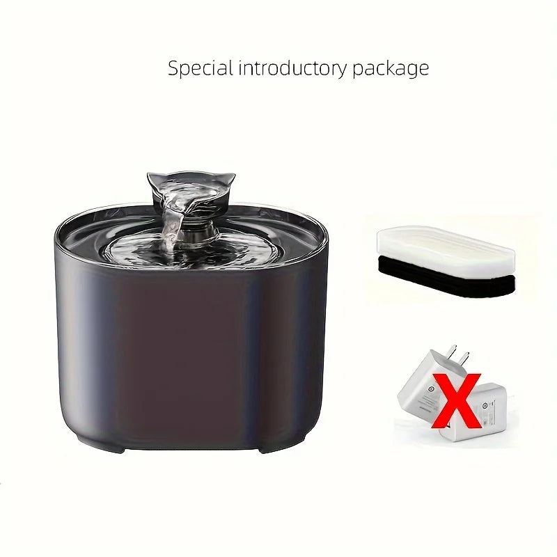 2.2L Pet Water Fountain; Fresh Filtered Water